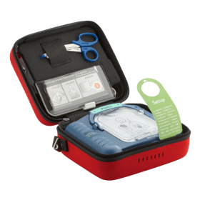 Philips HS1 Adult Smart Defibrillator Pads Set In Red Case