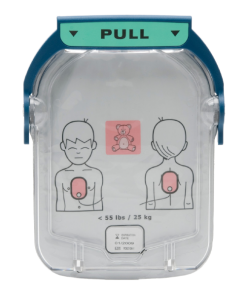 Philips HS1 Paediatric Defibrillator Pads Close-Up Image