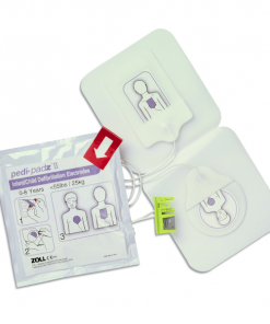 ZOLL Pedi-Padz For Infant or Child To Plug Into The AED Plus Defibrillator Device